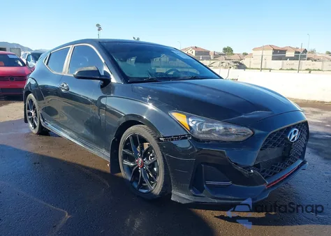 2020 Hyundai Veloster Turbo R-Spec from USA, damaged, VIN KMHTH6AB2LU030246